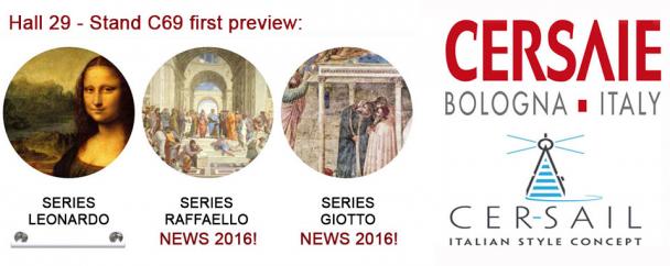 Goman will introduce two new series of articles at Cersaie 2016!